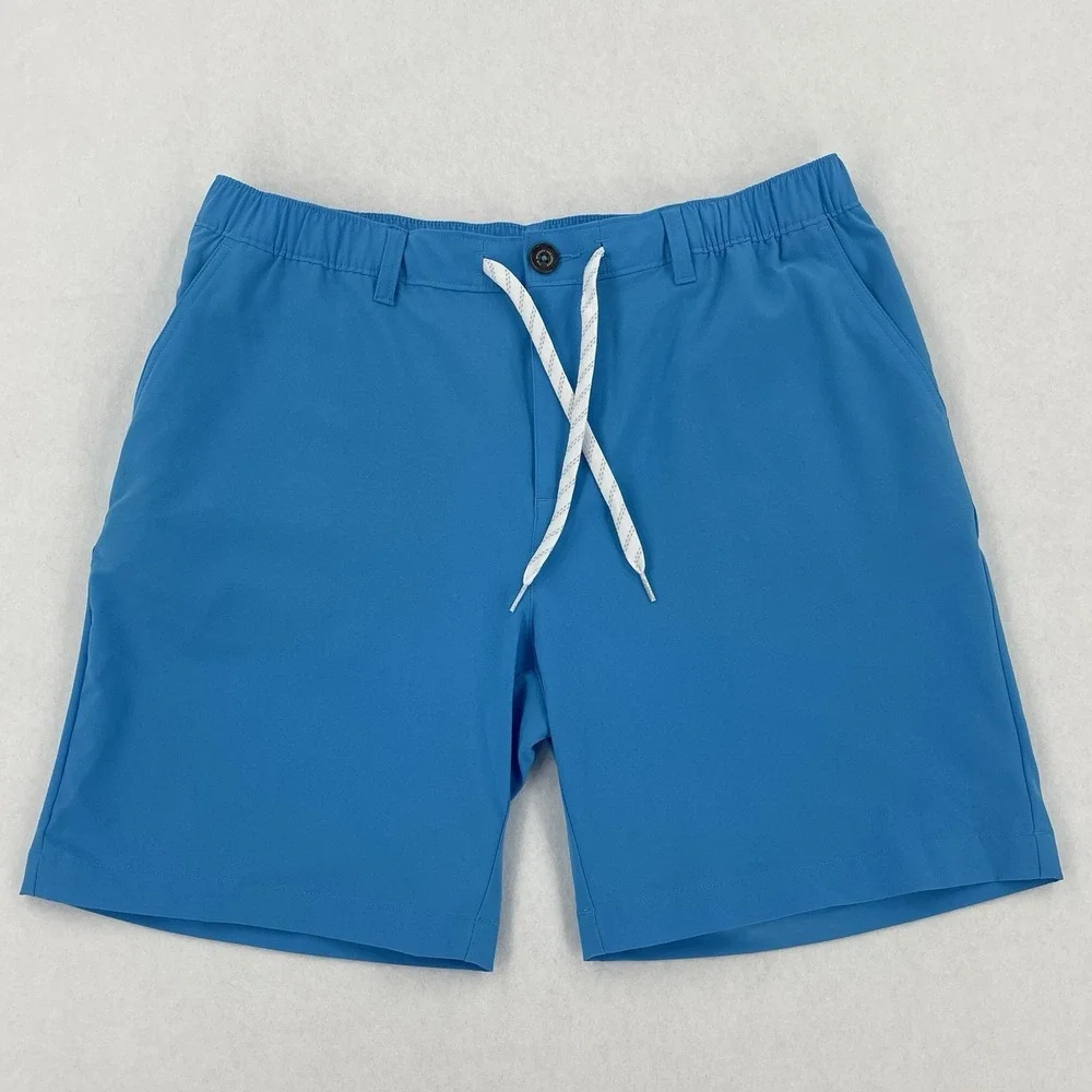 Chubbies Everywear Performance Shorts Men XL Blue Drawstring Pockets 8